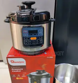 *Ramtons Pressure Cooker With Stainless Steel Pot