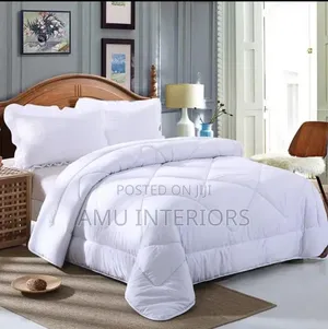 Binded White Duvet