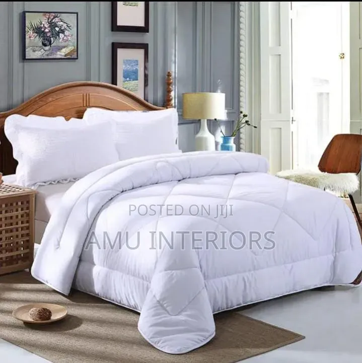 Binded White Duvet