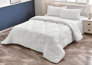 Binded White Duvet