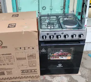 *Smartpro Standing Cooker 60X60 3+1 With Electric Oven