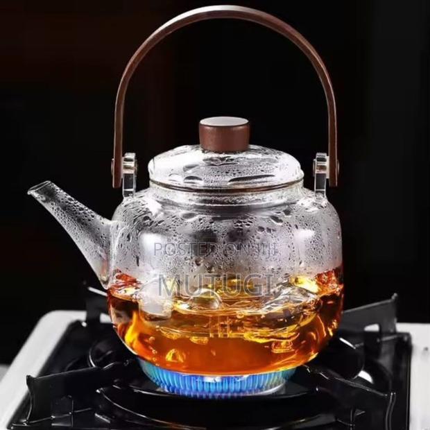 1L Glass Teapot With Infuser - thumbnail 2