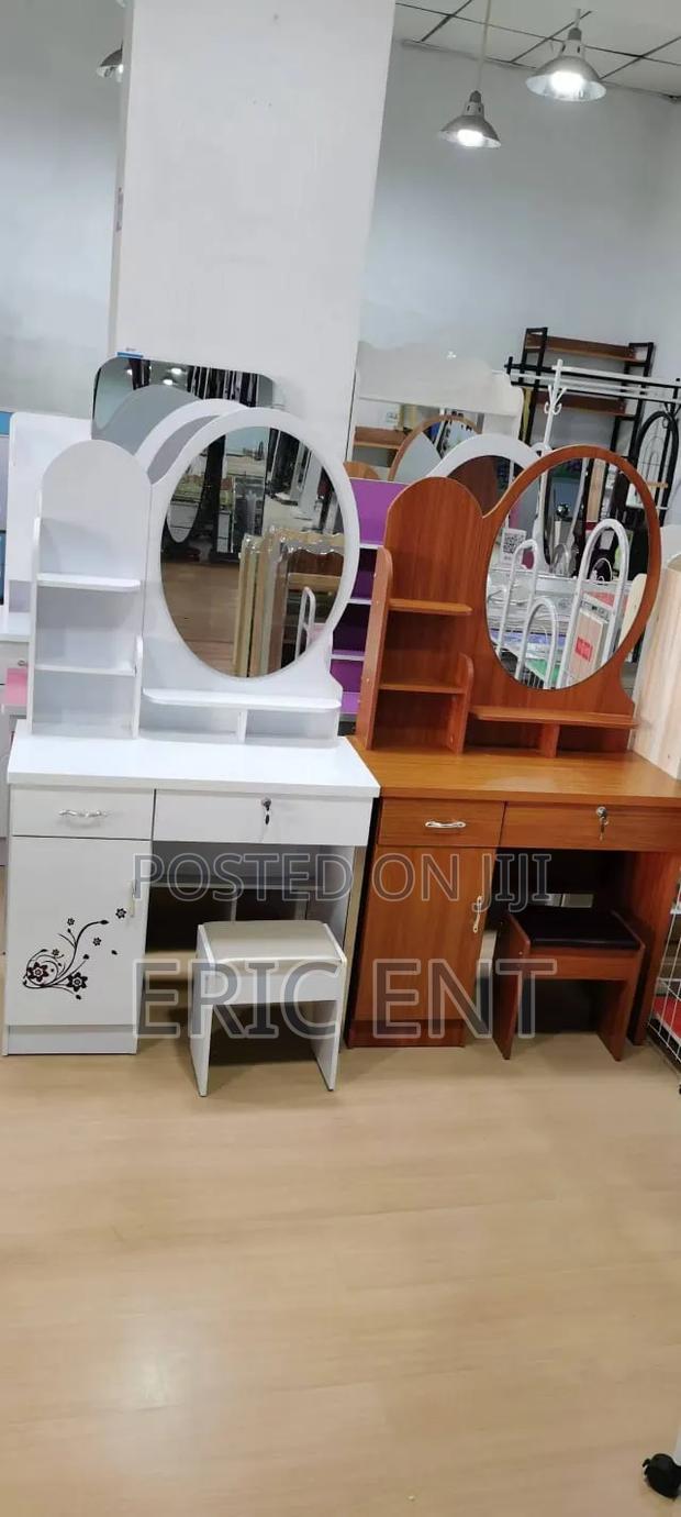 White Executive Dressing Table - main view