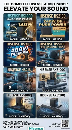 Hisense Sounds Bars