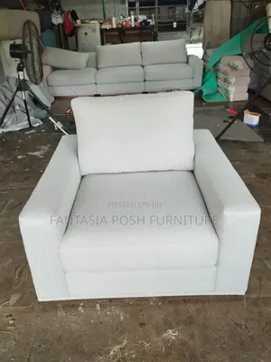 Cream Single Sofa Chair