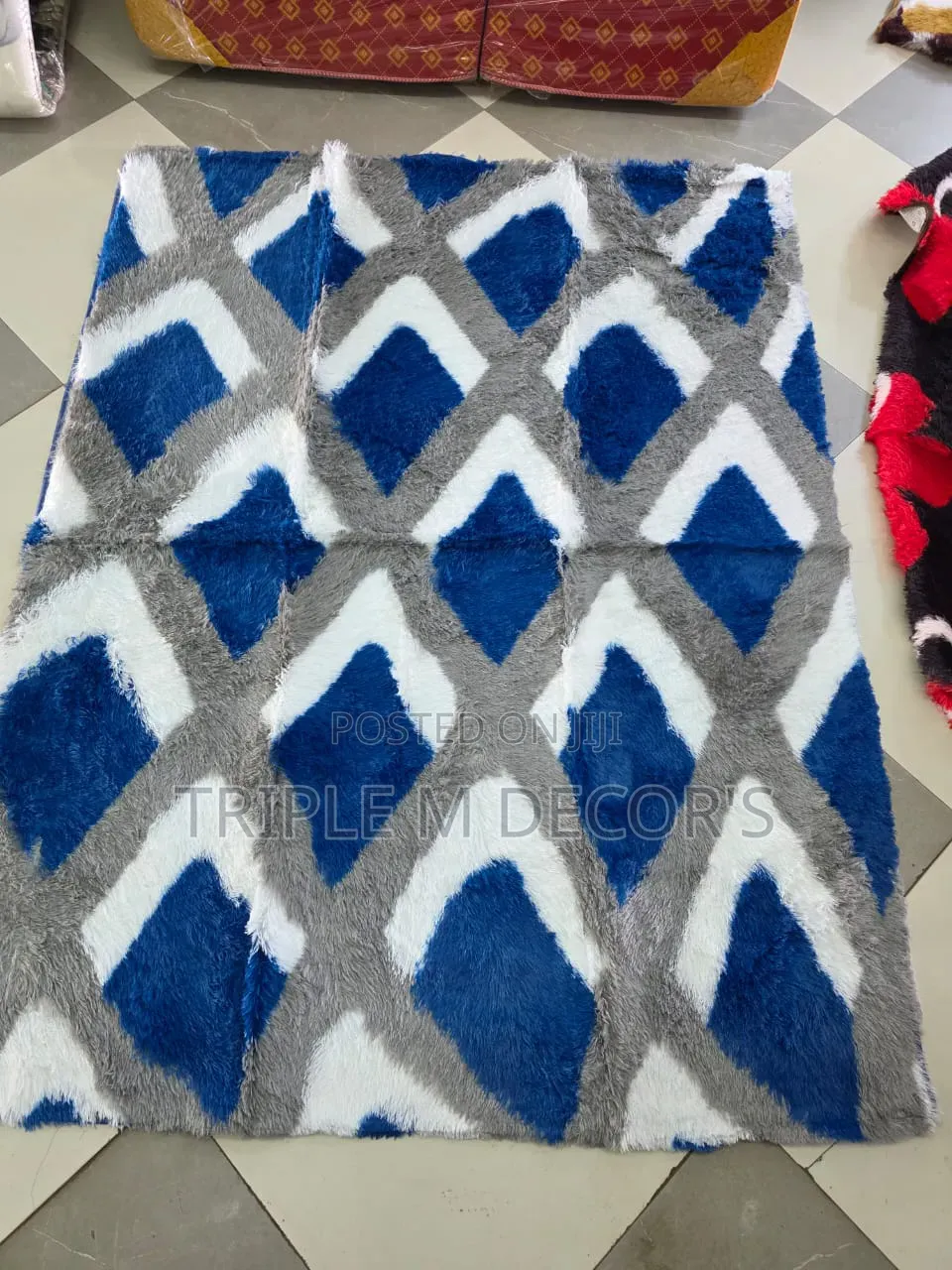 Stylish Soft Warm 5 by 8 Fluffy Carpet
