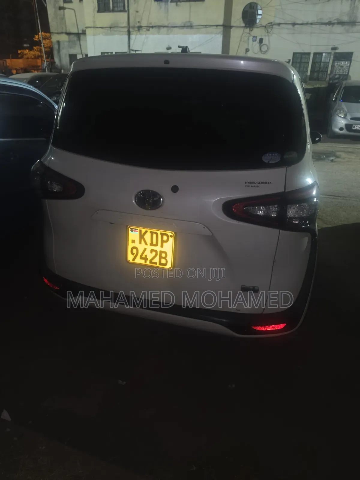 Toyota Sienta 2016 White