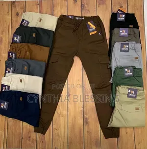 Kids Cargo Trousers