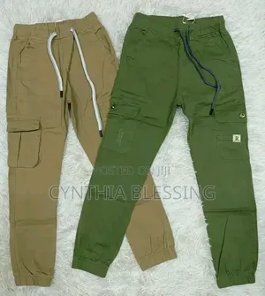 Kids Cargo Trousers