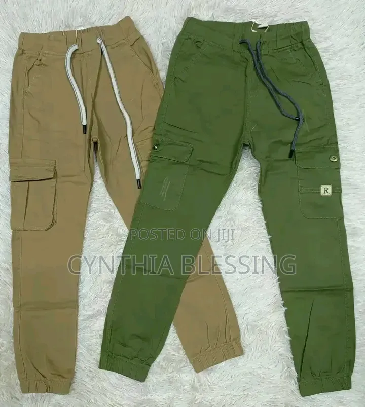 Kids Cargo Trousers