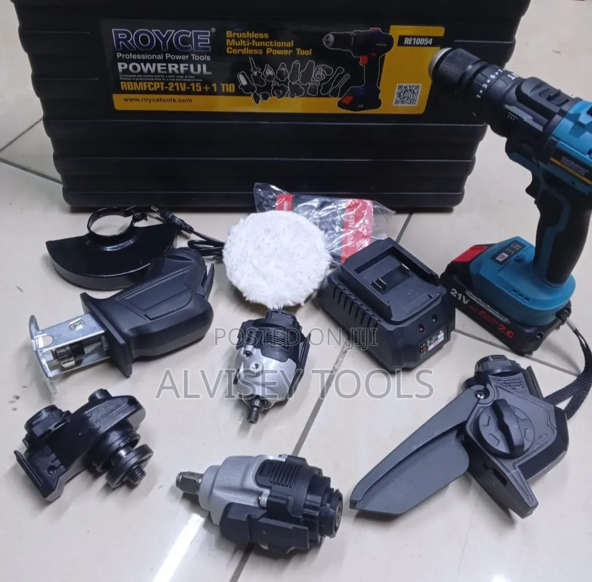 Multipurpose Cordless Combo Kit/ Royce Multipurpose Combo Kit