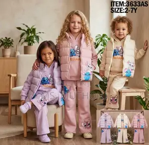 3pcs Set Lilo Stitch Kids' Collection: (2-8 Yrs )