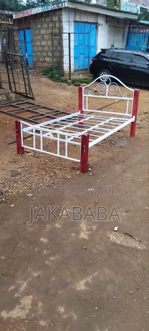 Metal and Wood Beds