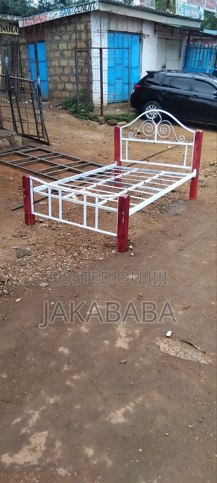 Metal and Wood Beds