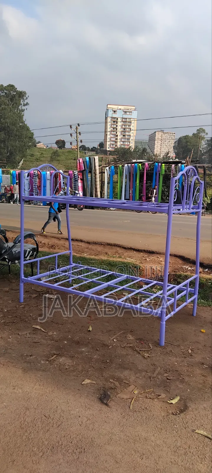 Metal and Wood Beds