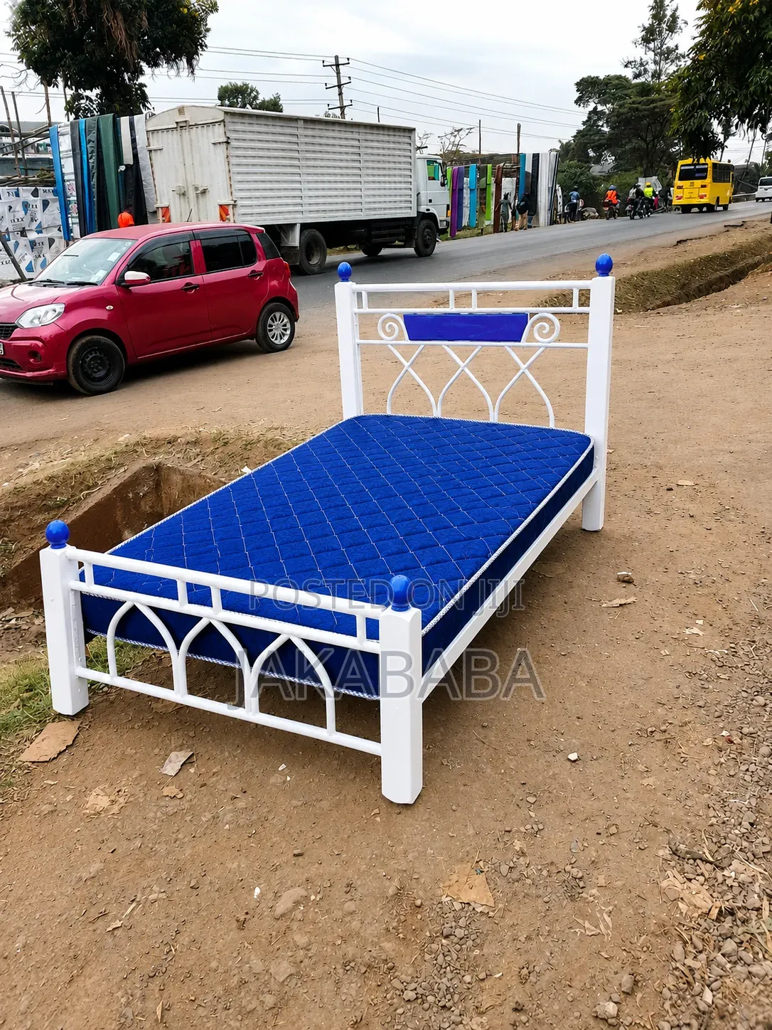 Metal and Wood Beds
