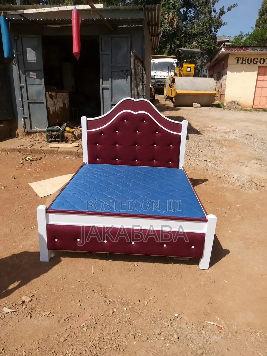 Metal and Wood Beds