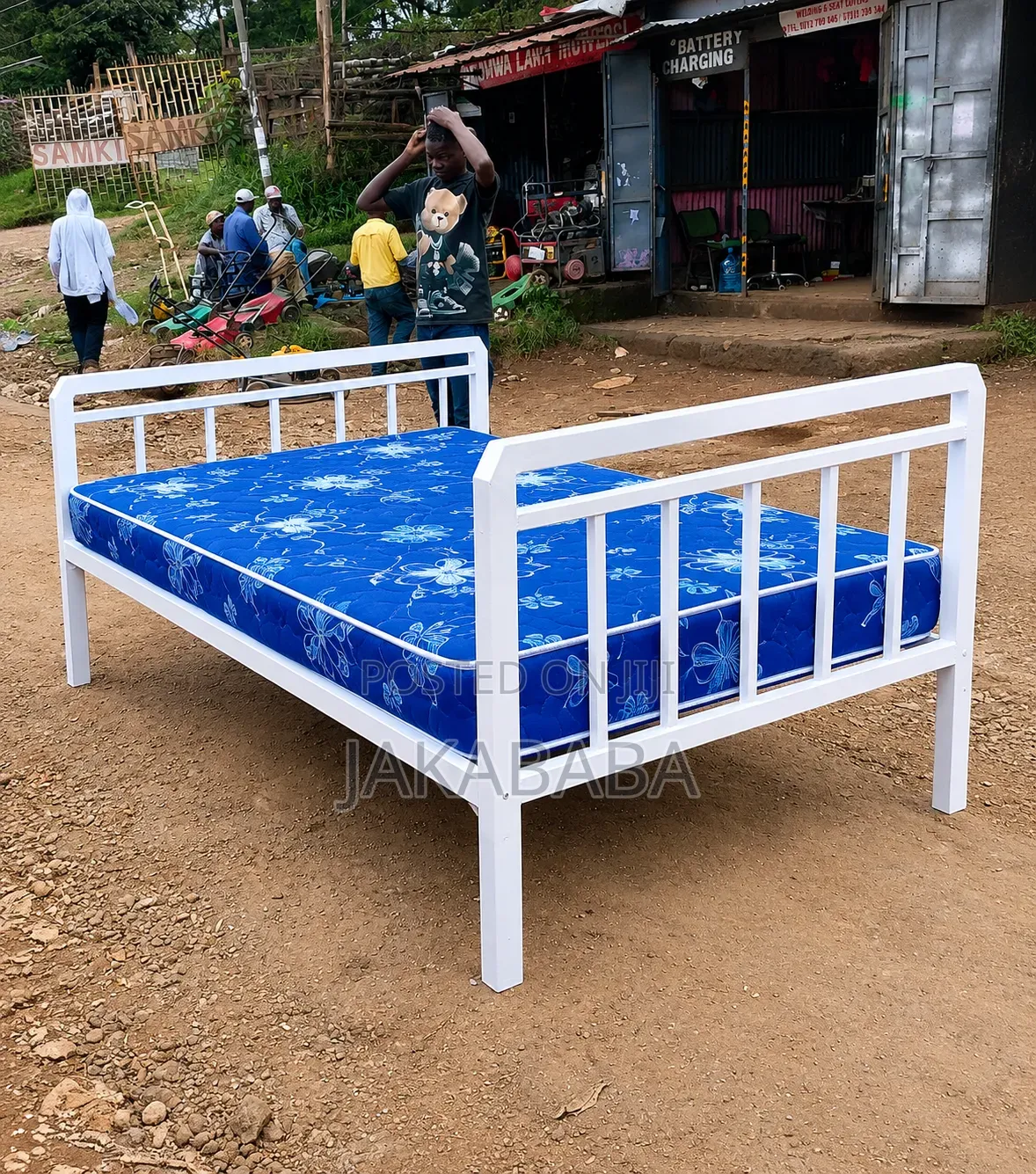 Metal and Wood Beds
