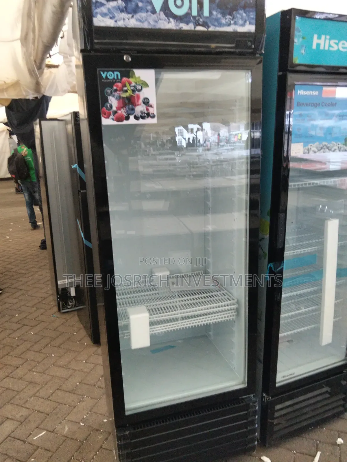 Von Showcase Display Refrigerator