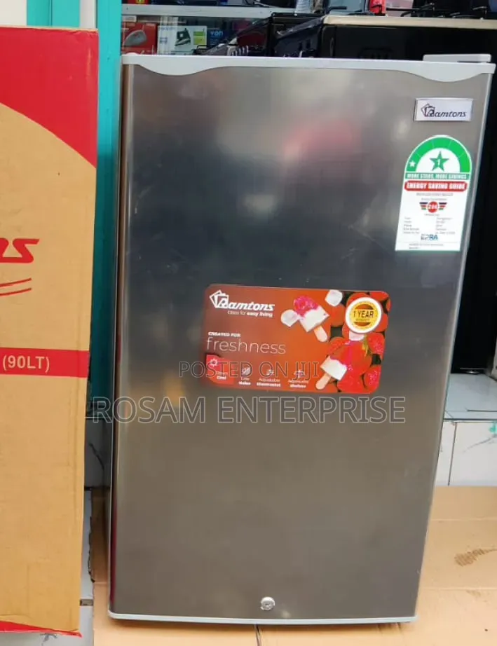 Ramtons Single Door Fridge 90litres Rf 215