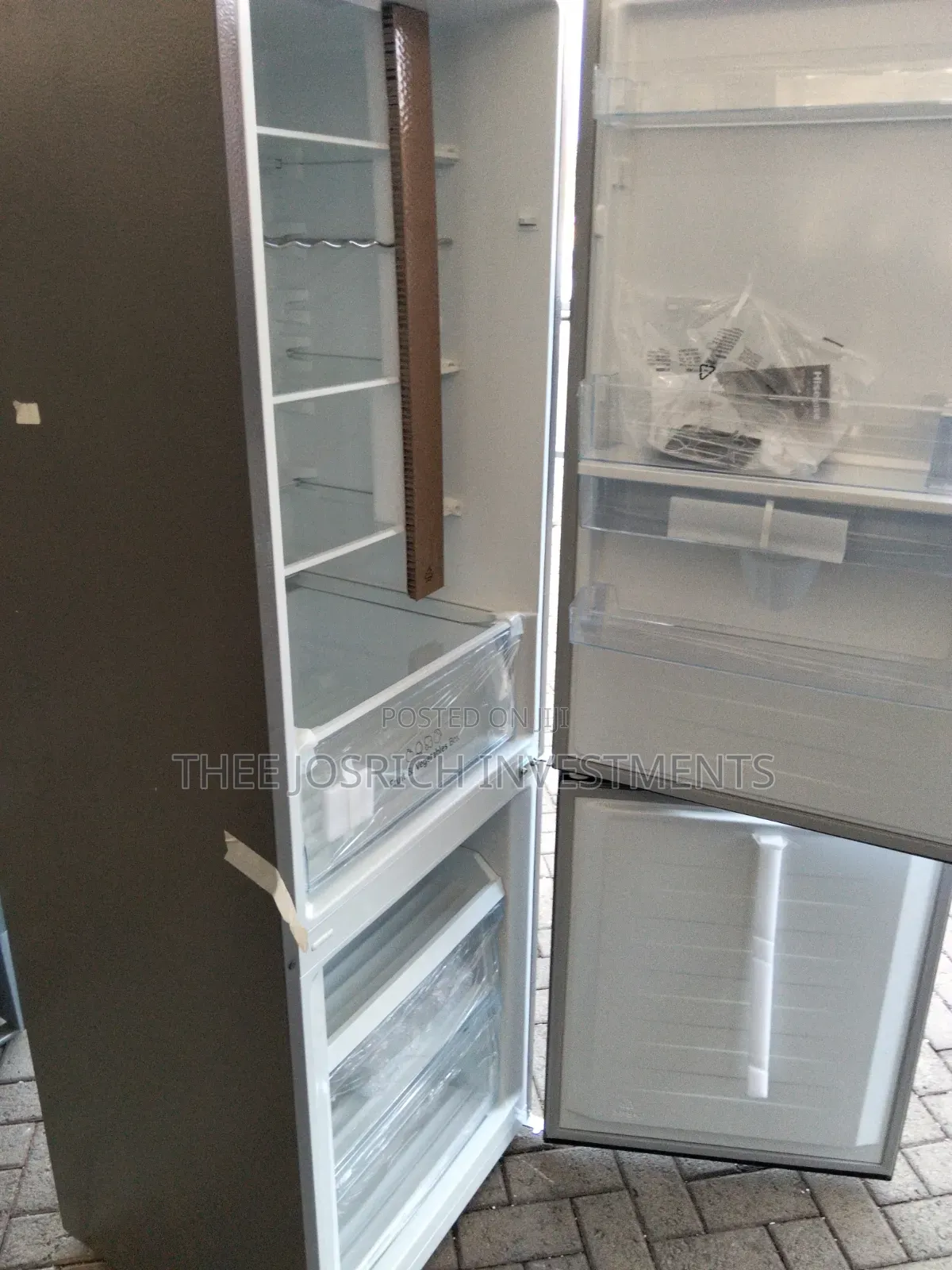 Hisense 292 Litres Bottom Freezer Refrigerator No Frost With Dispenser