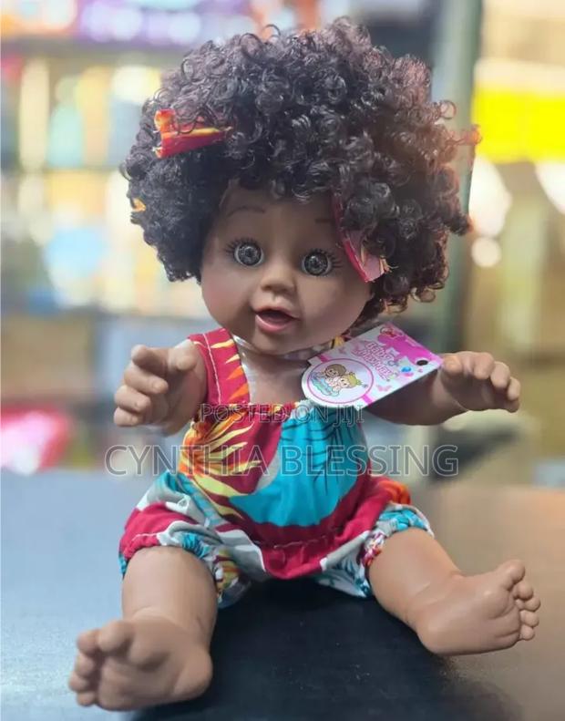 African Kids Baby Dolls _Red - main view