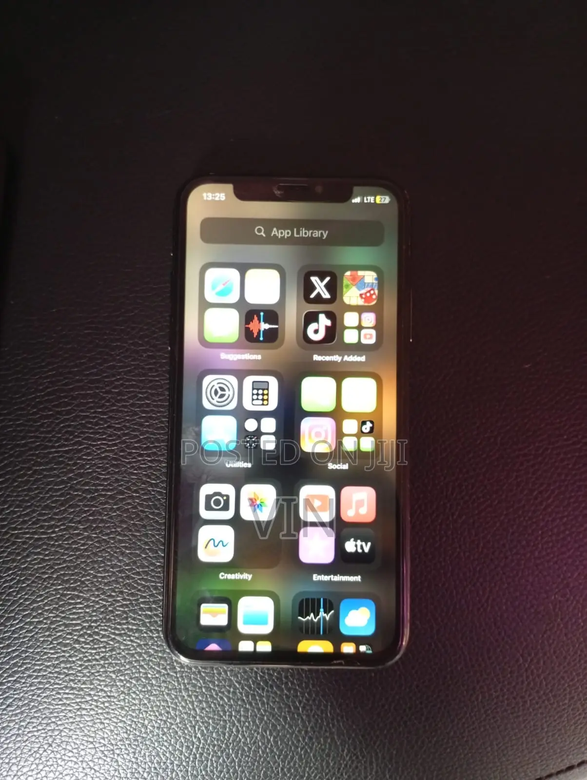 Apple iPhone X 64 GB Black