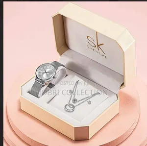 3 in 1 SK Ladies Watch Gift Set