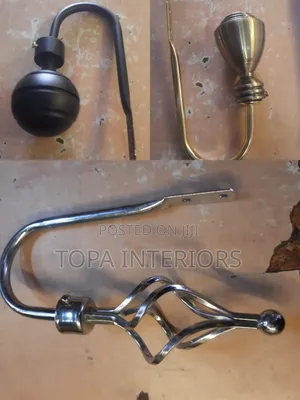 Elegant Metal Curtain Tieback Wall Brackets