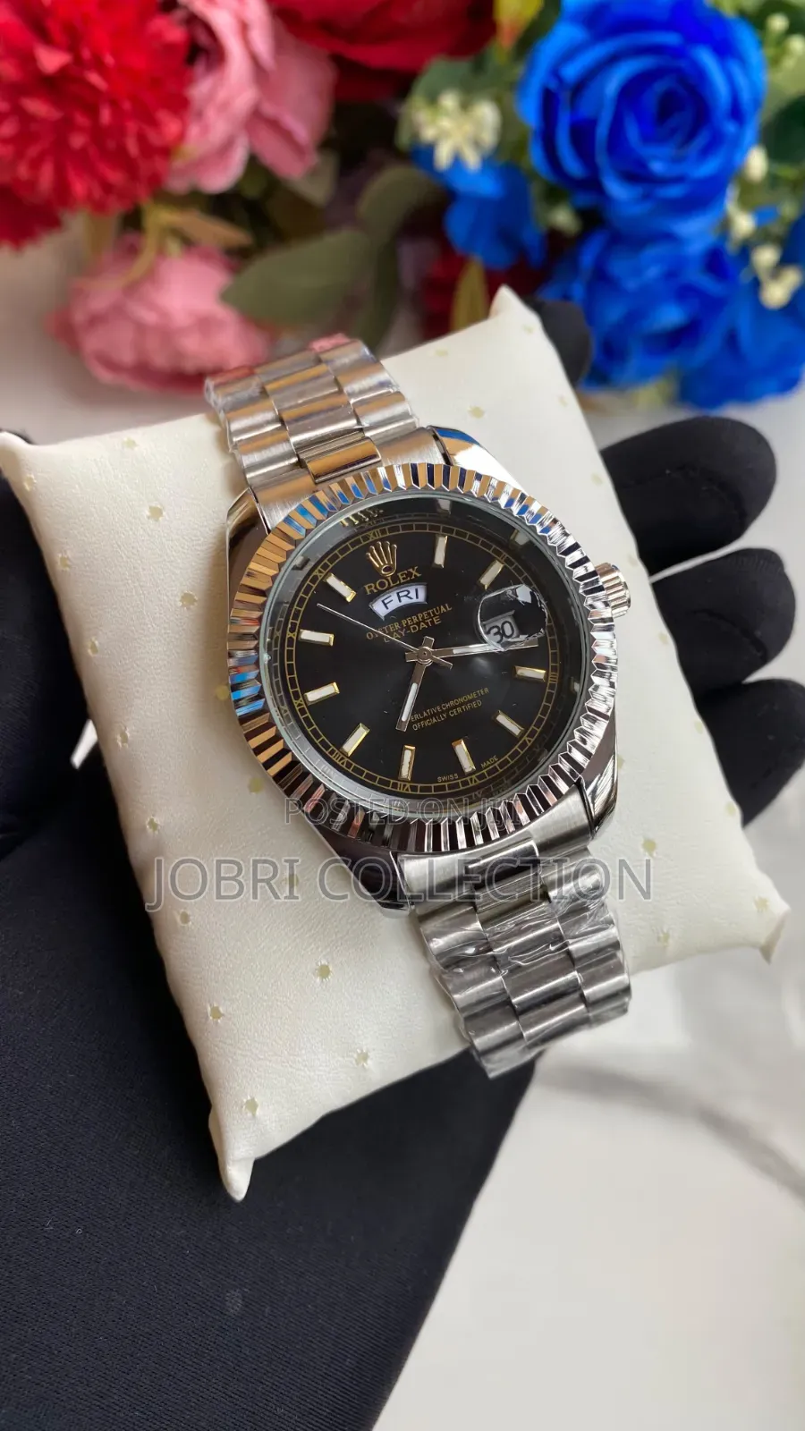 Mens Rolex Stainless Steel Adjustable Watches