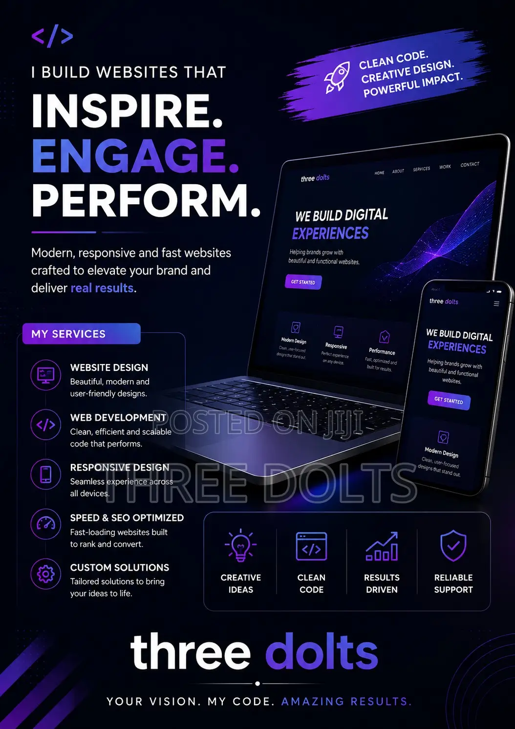 I Build Website That Inspires
