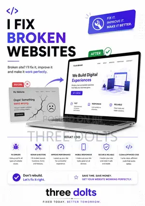 I Fix Broken Websites