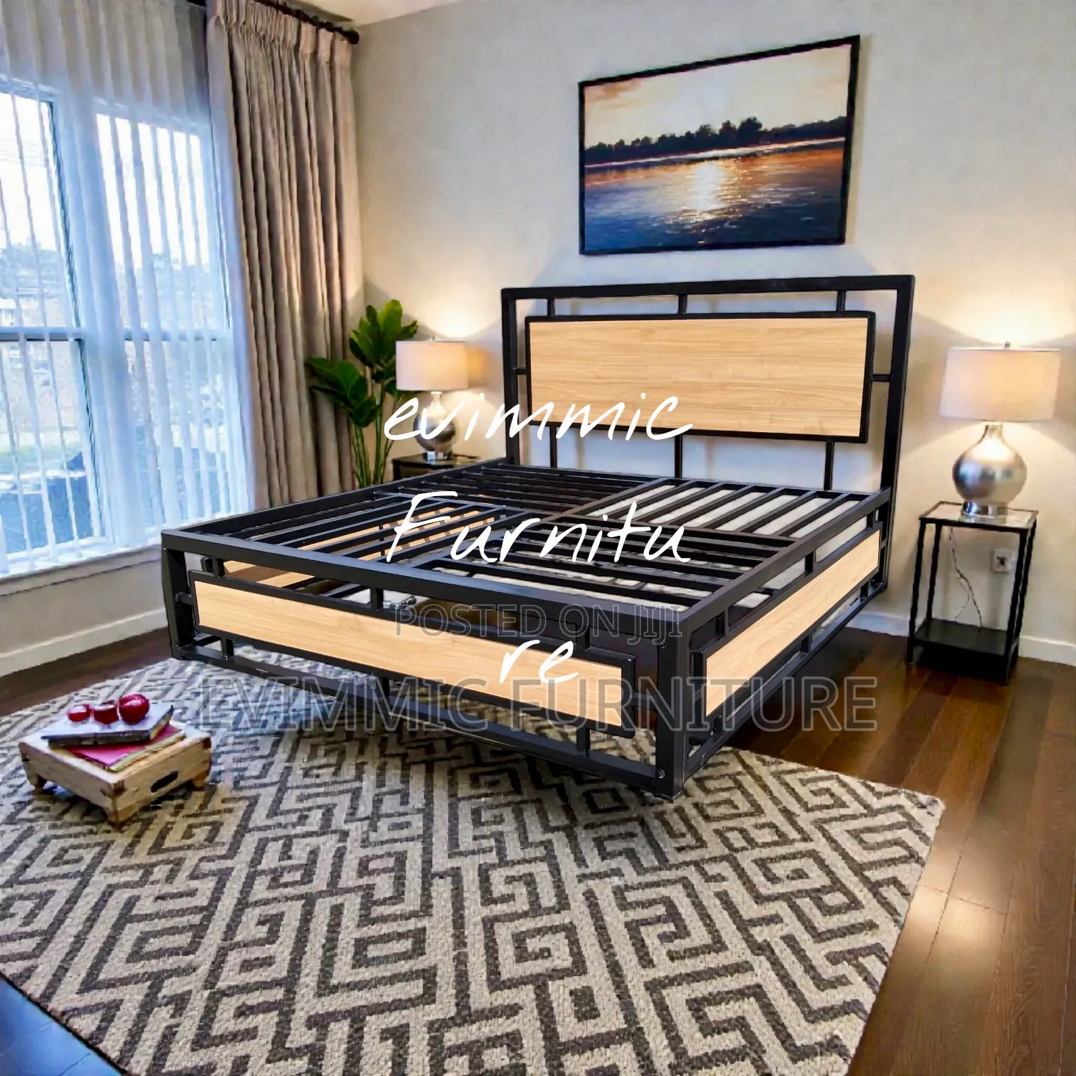 Rustic Midcentury Modern Bed Frames 5*6