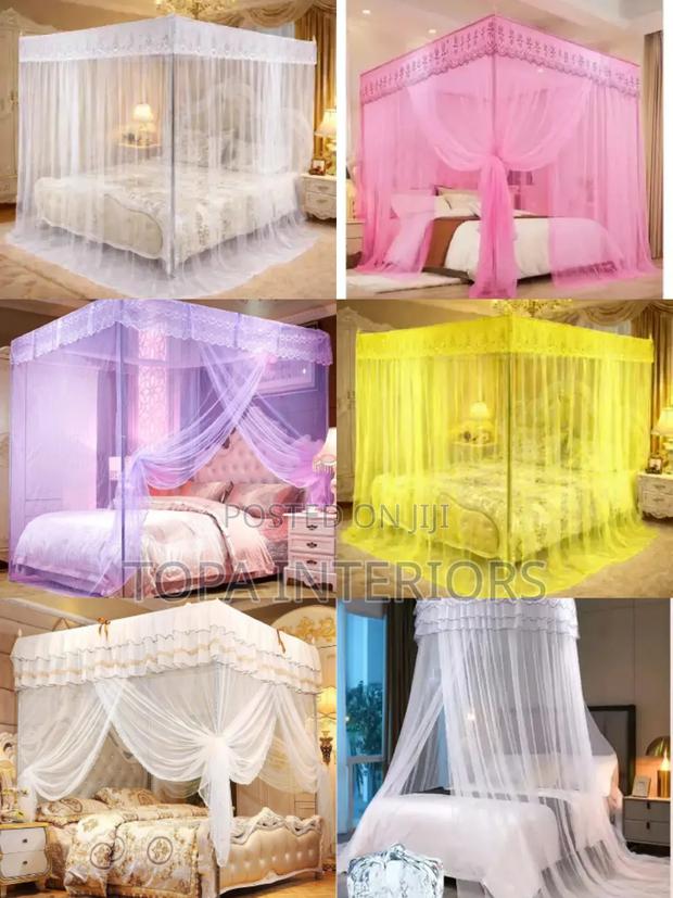 Foldable Easy to Install Bedroom Mesh Mosquito Net Curtains - main view