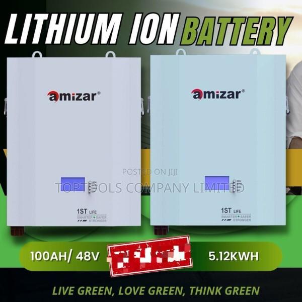 Lithium Ion Amizar 2.56kwh Battery 48v 6000cycles
