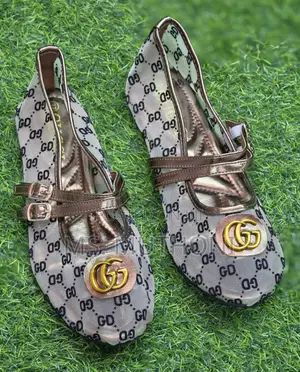 Chic Double-Strap Gucci-Style Ballerinas
