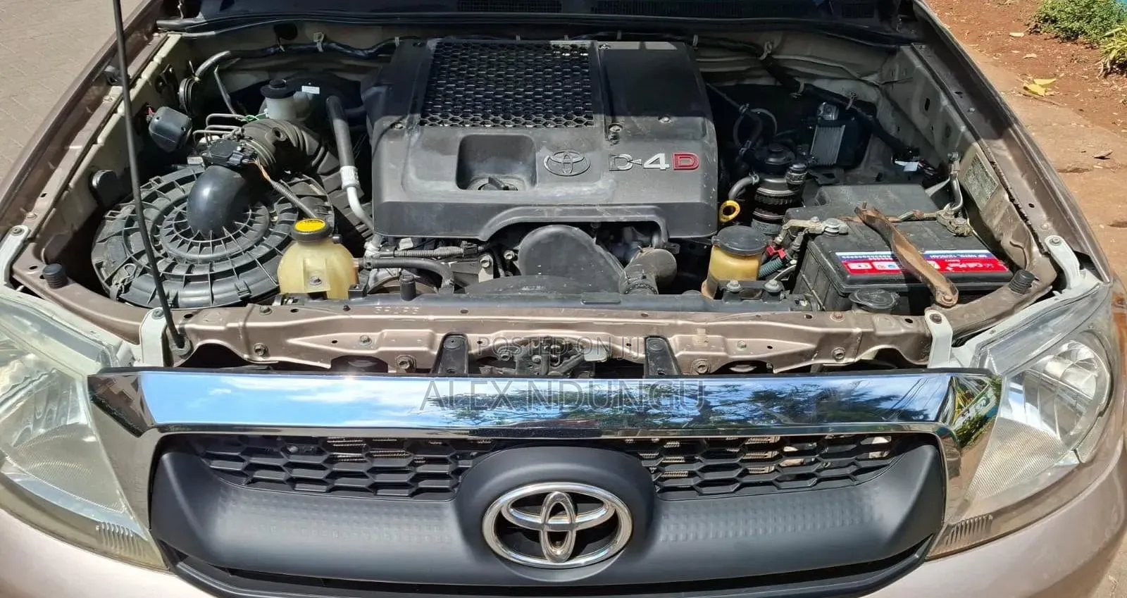 Toyota Hilux 2.5 Cab 2005 Beige