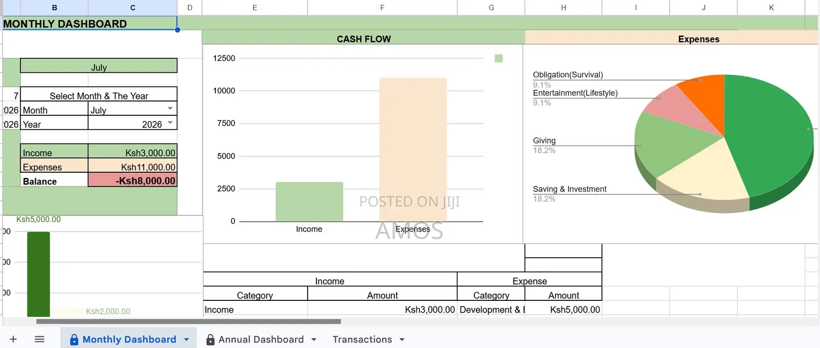 Wealth and Budget Tracker