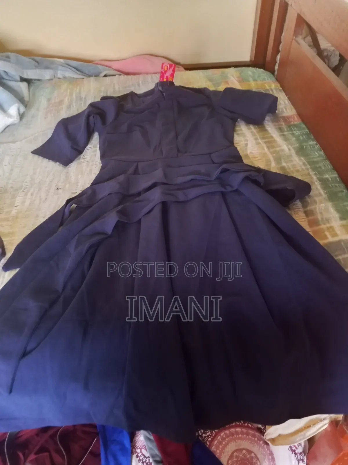 Elegant Navy Blue Dress