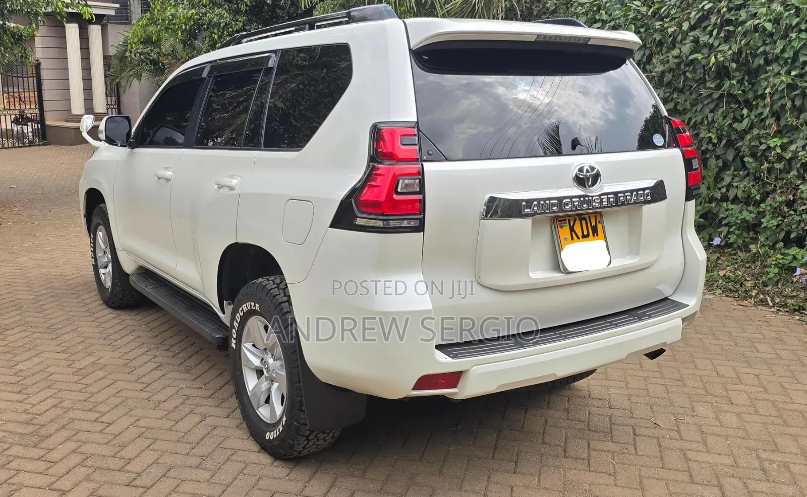 Toyota Land Cruiser Prado 2018 White