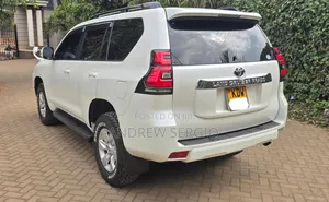 Toyota Land Cruiser Prado 2018 White