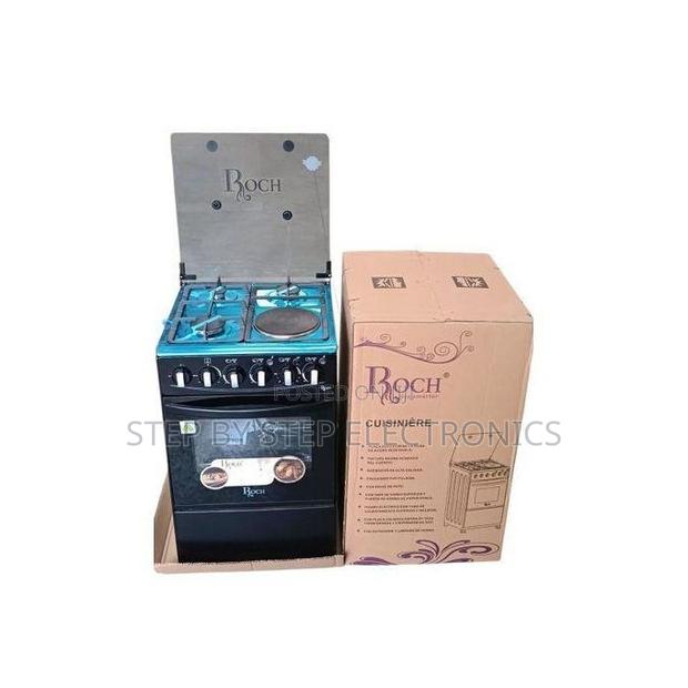 Premium Quality Durable 3 Gas Burners+1 Hotplate Free Standing Cooker