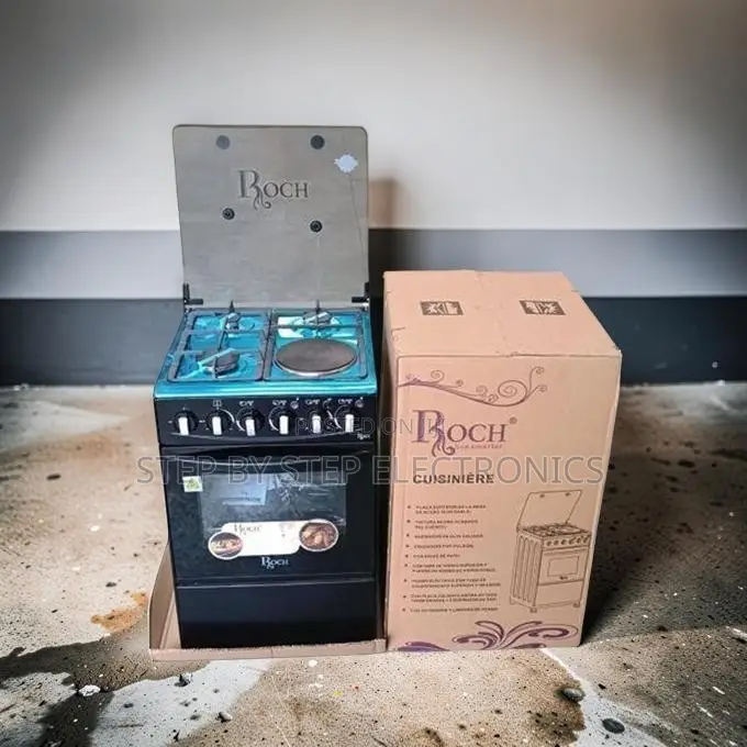 Premium Quality Durable 3 Gas Burners+1 Hotplate Free Standing Cooker