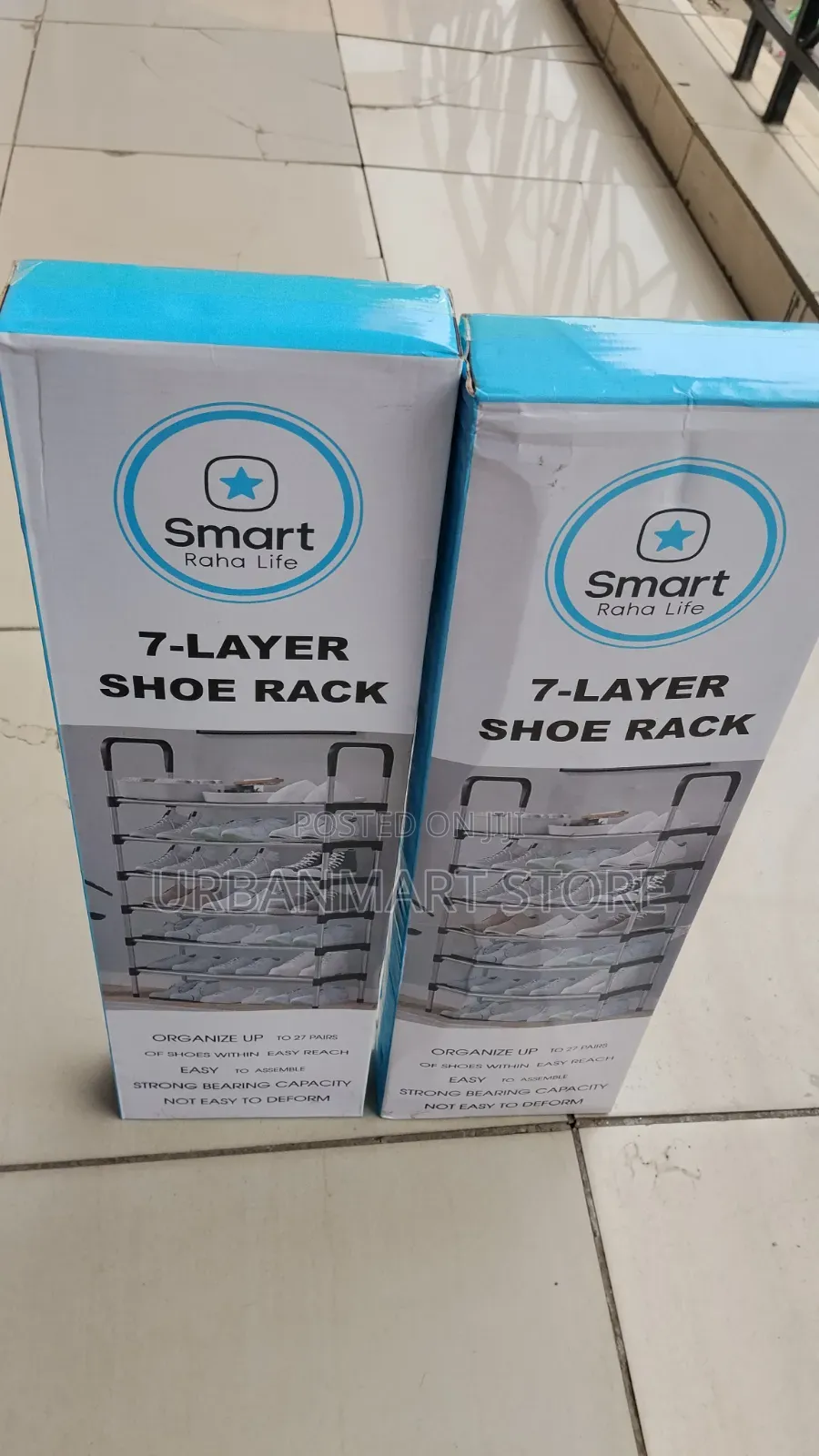 Multi-Layer 7 Tier Shoe Storage Rack