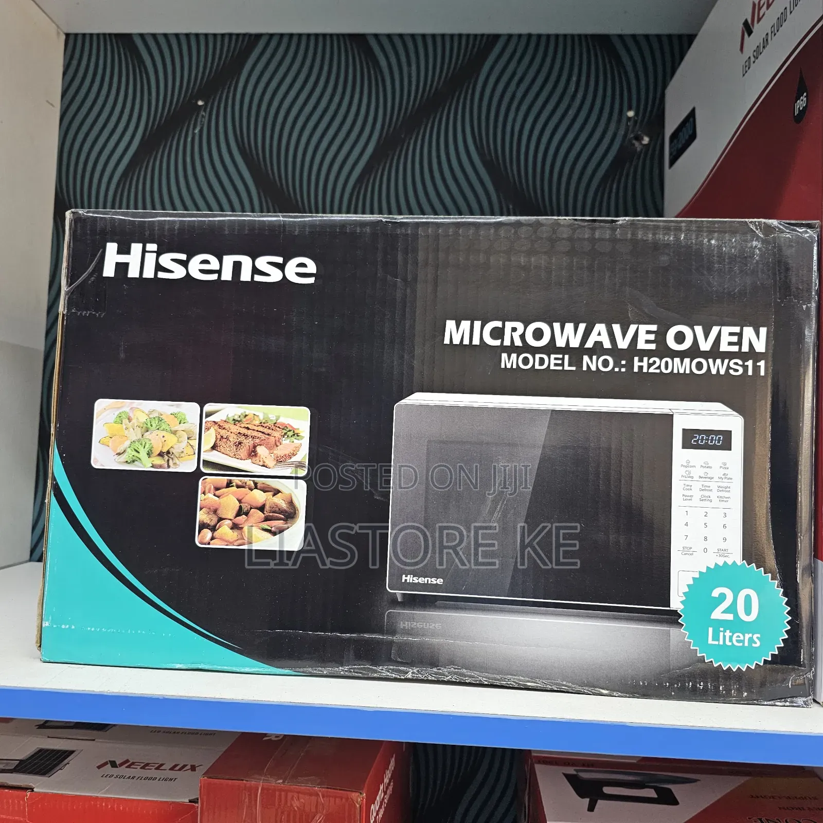 Hisense 20L Digital Microwave (White )