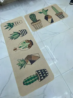 2piece Rubber Kitchen Mats