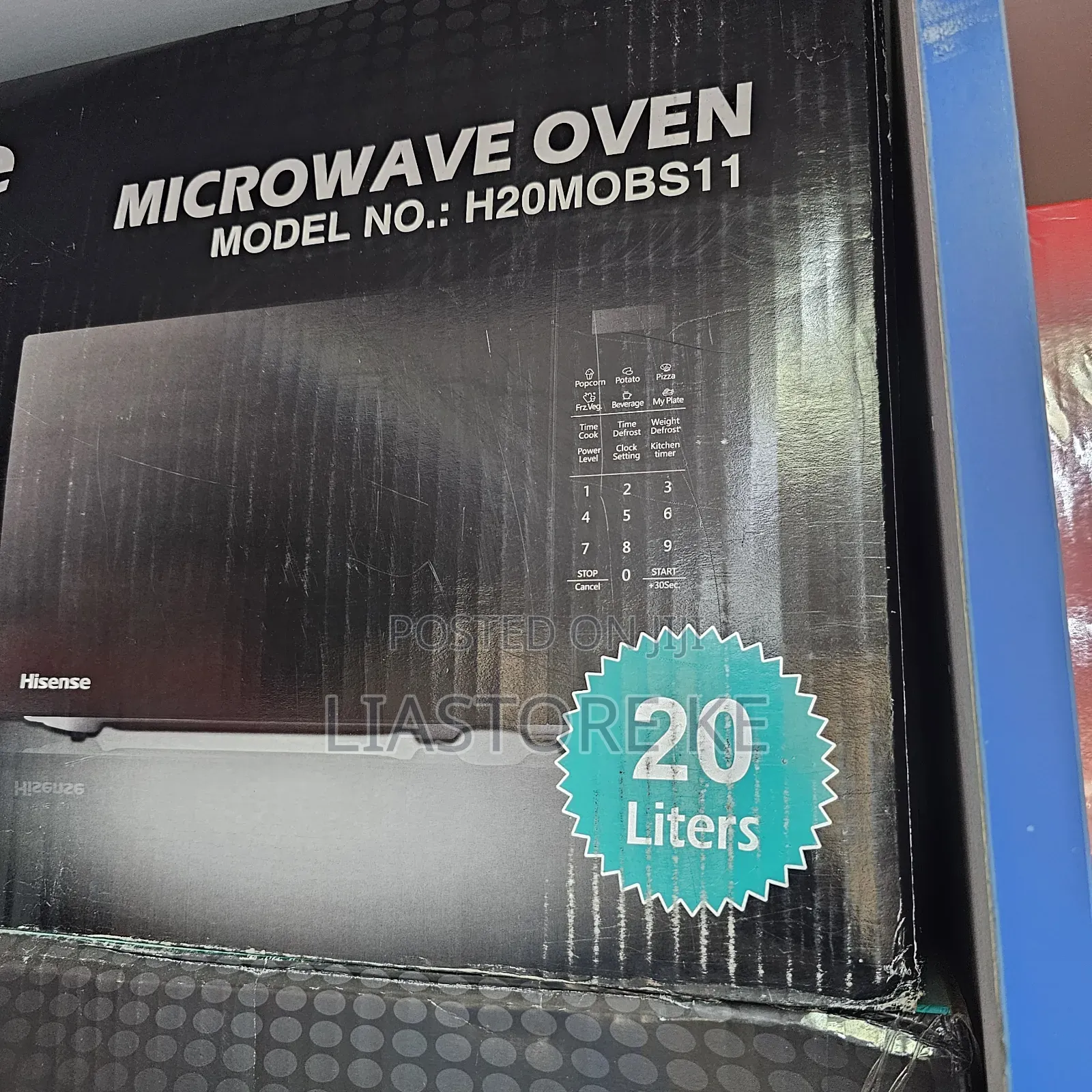 Hisense 20L Digital Microwave (Black)