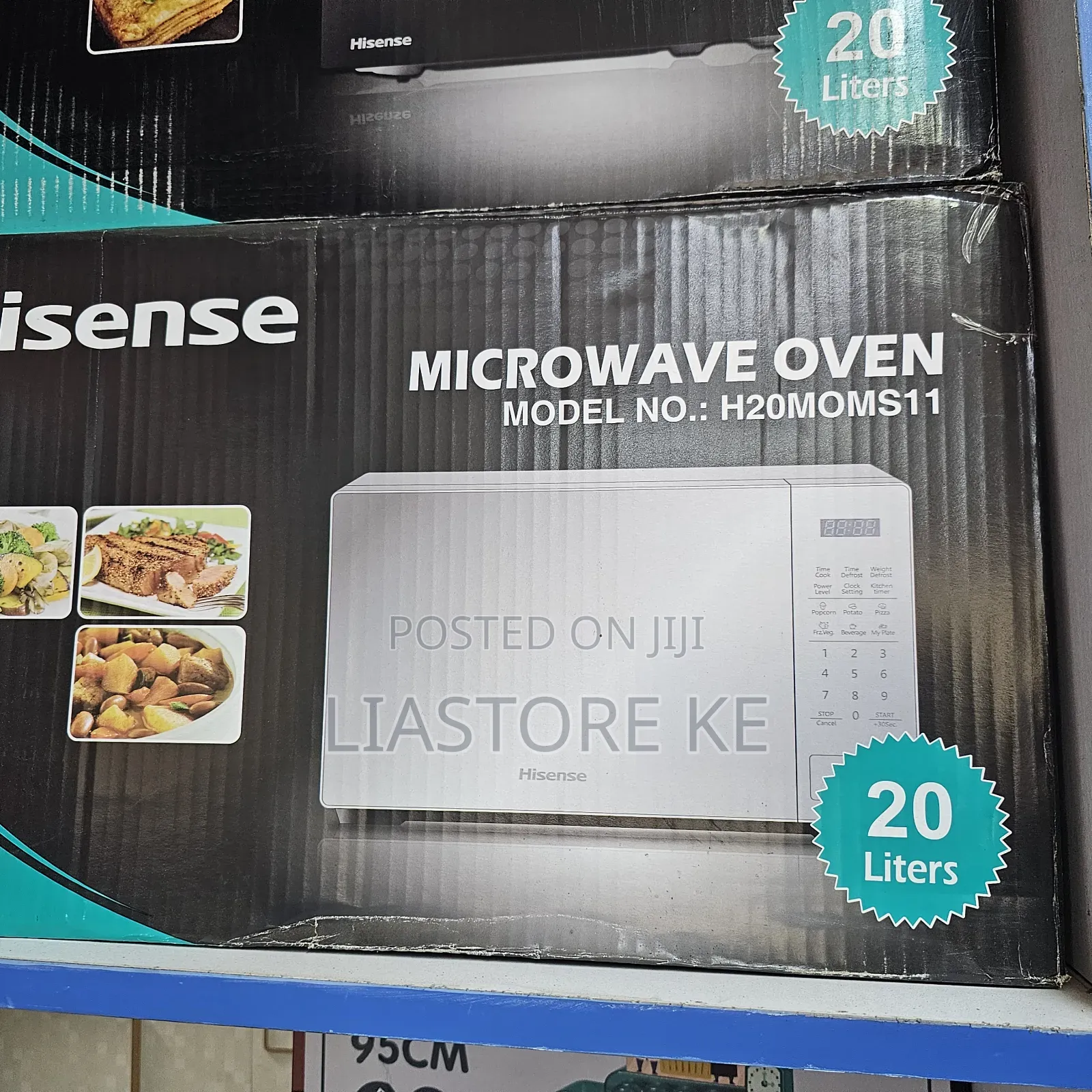 Hisense 20L Digital Microwave (Silver)