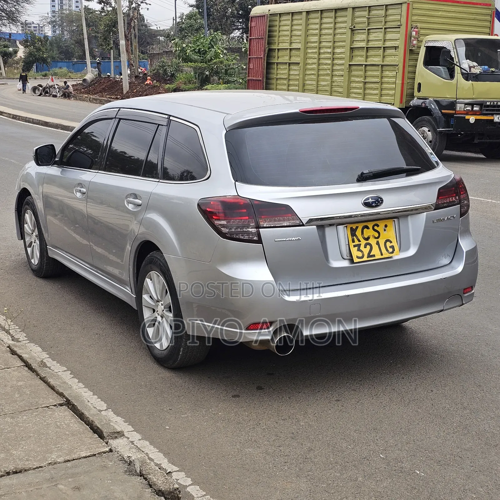 Subaru Legacy 2011 Silver