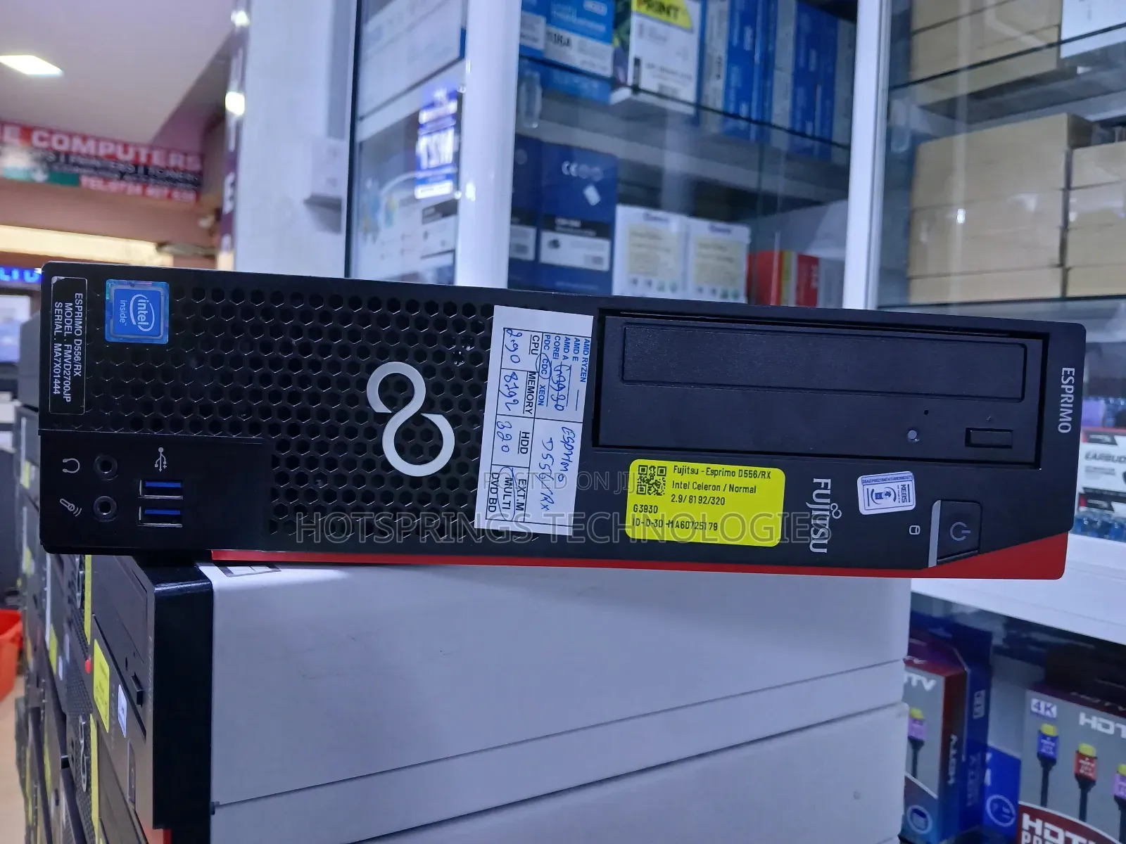 Desktop Computer Fujitsu 8GB Intel Celeron HDD 350GB